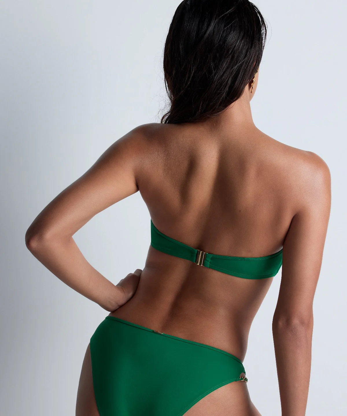 Sparkling Treasure Bas de maillot de bain brésilien Palm Green - Image 4