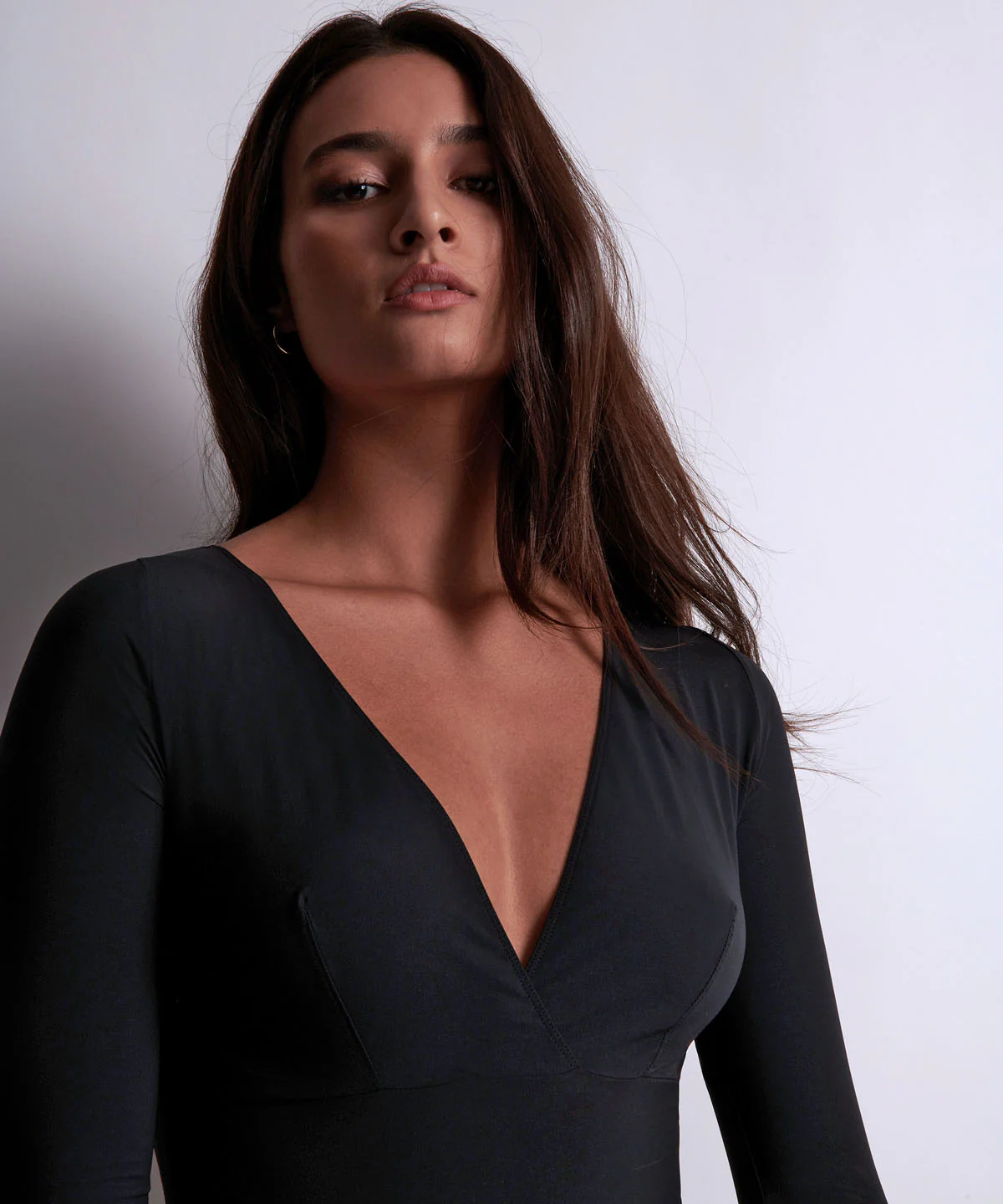 Les Bodys by Aubade Body Manches Longues Noir - Image 4