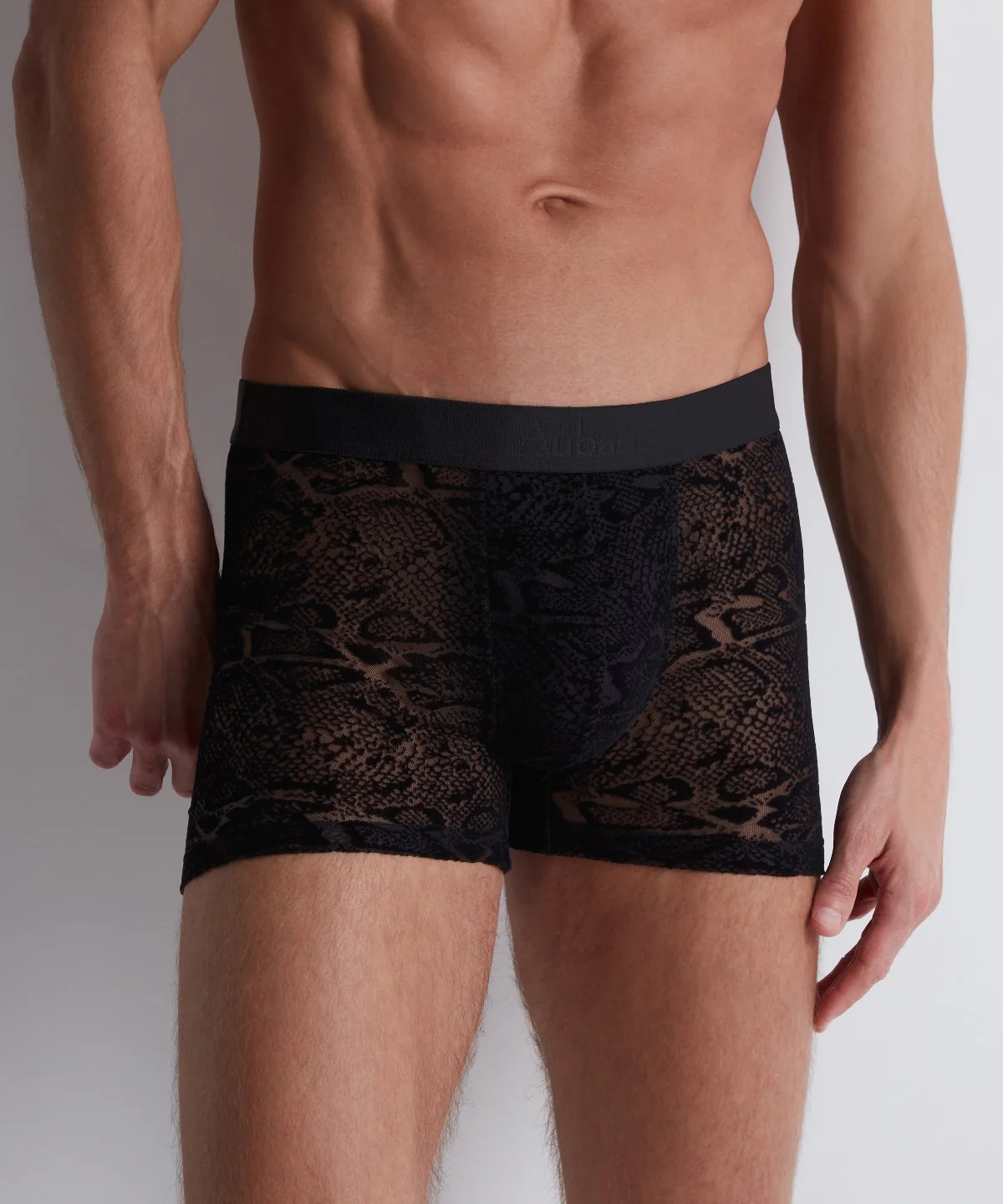 Aubade Homme Boxer homme Black Python - Image 3