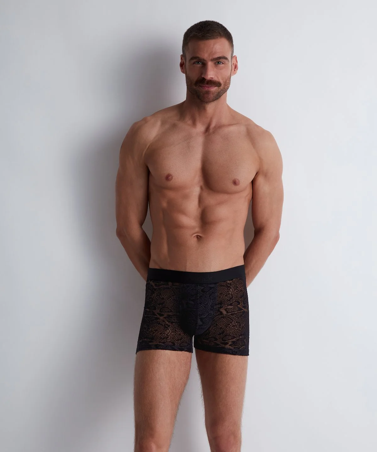 Aubade Homme Boxer homme Black Python - Image 6
