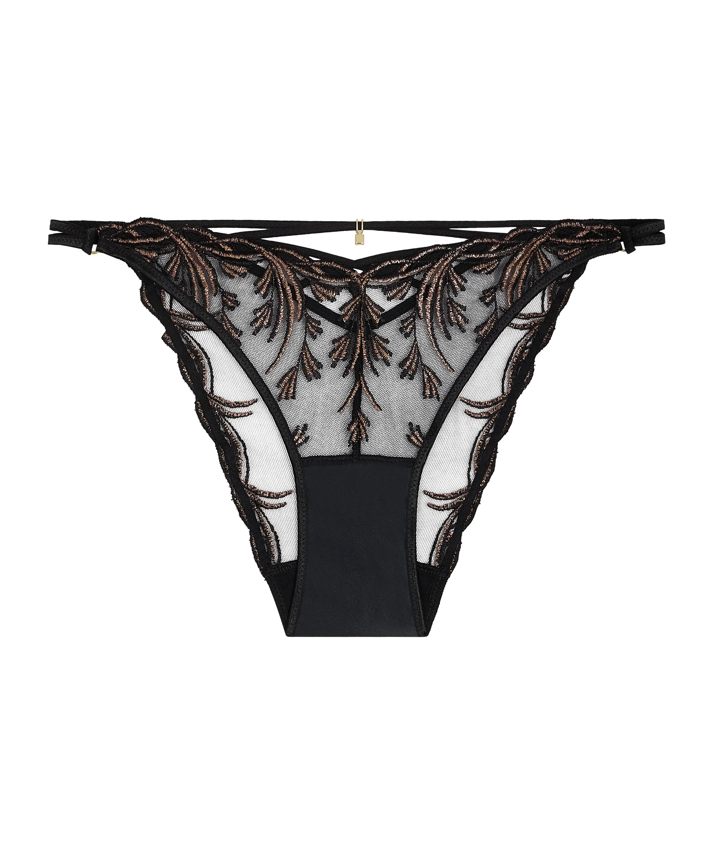 Cosmic Romance Culotte taille basse Black Stripes - Image 6