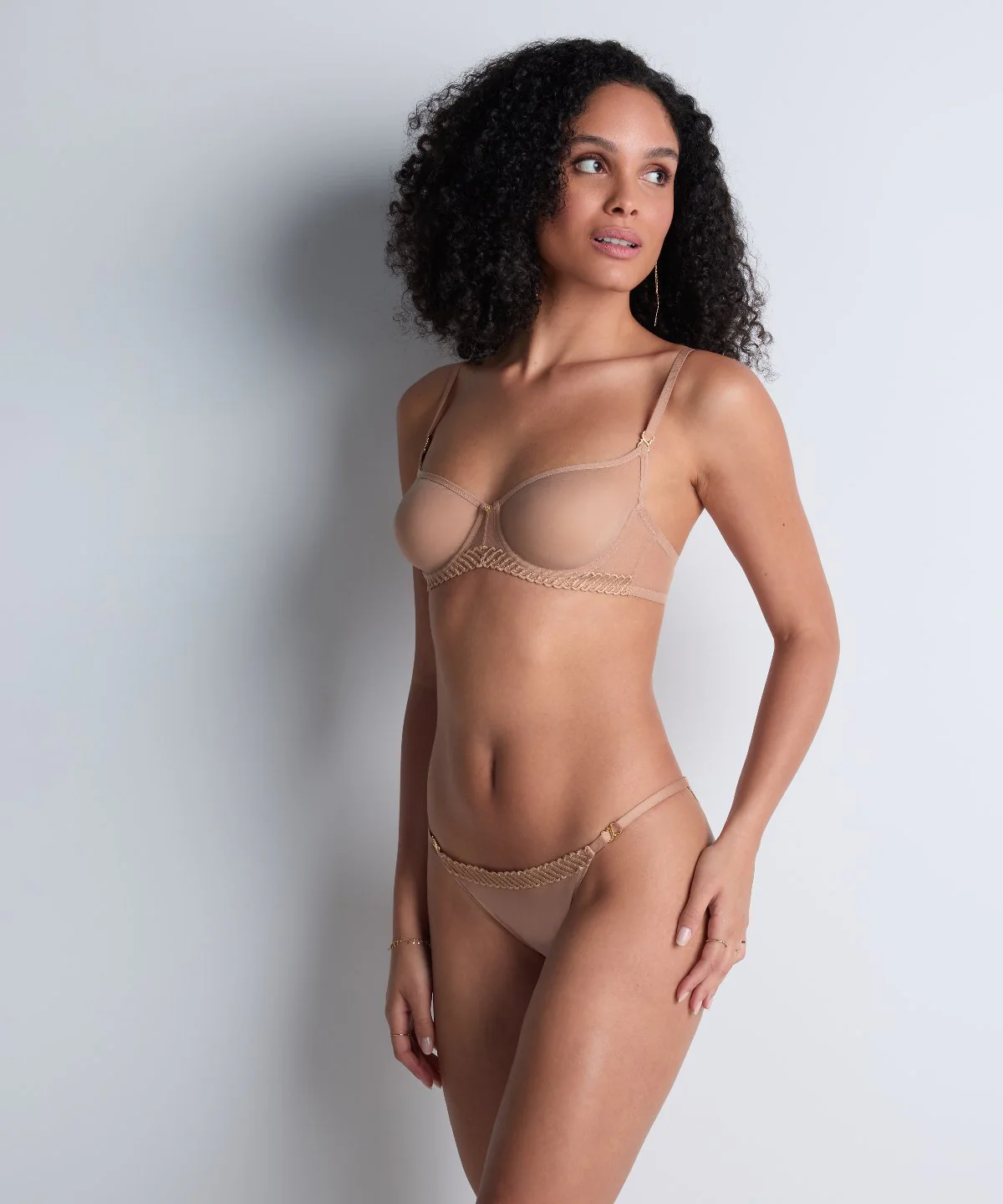 Sheer Emotion Culotte taille basse Sand - Image 4