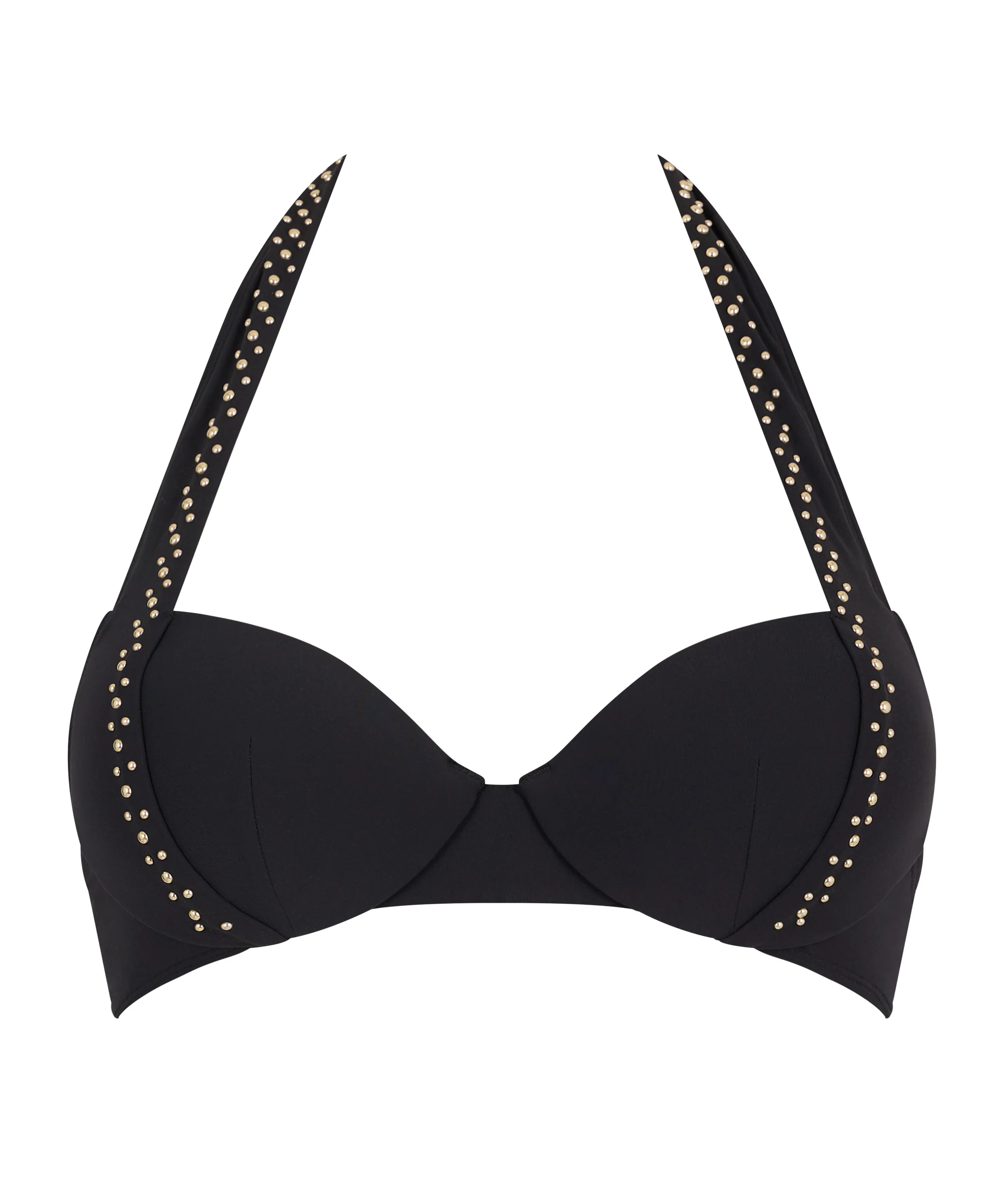 Summer Stars Haut de maillot de bain Push-up coques Black - Image 5
