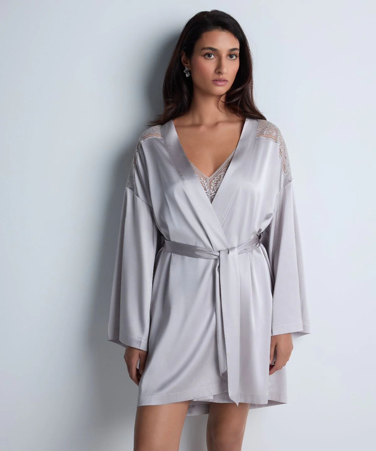 Midnight Whisper Kimono Cosmos Silver - Image 5
