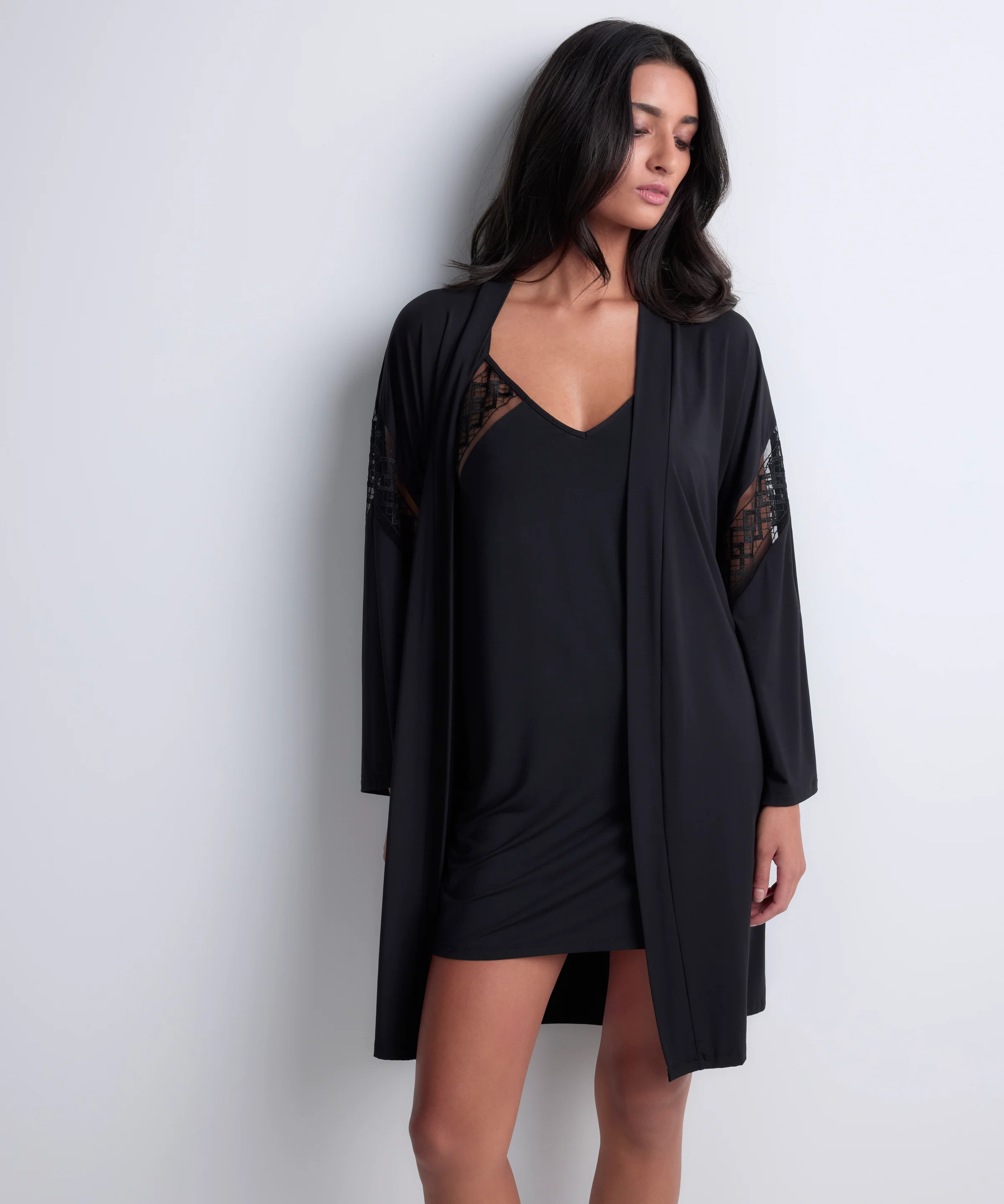 Sweet Obsession Kimono Black - Image 3