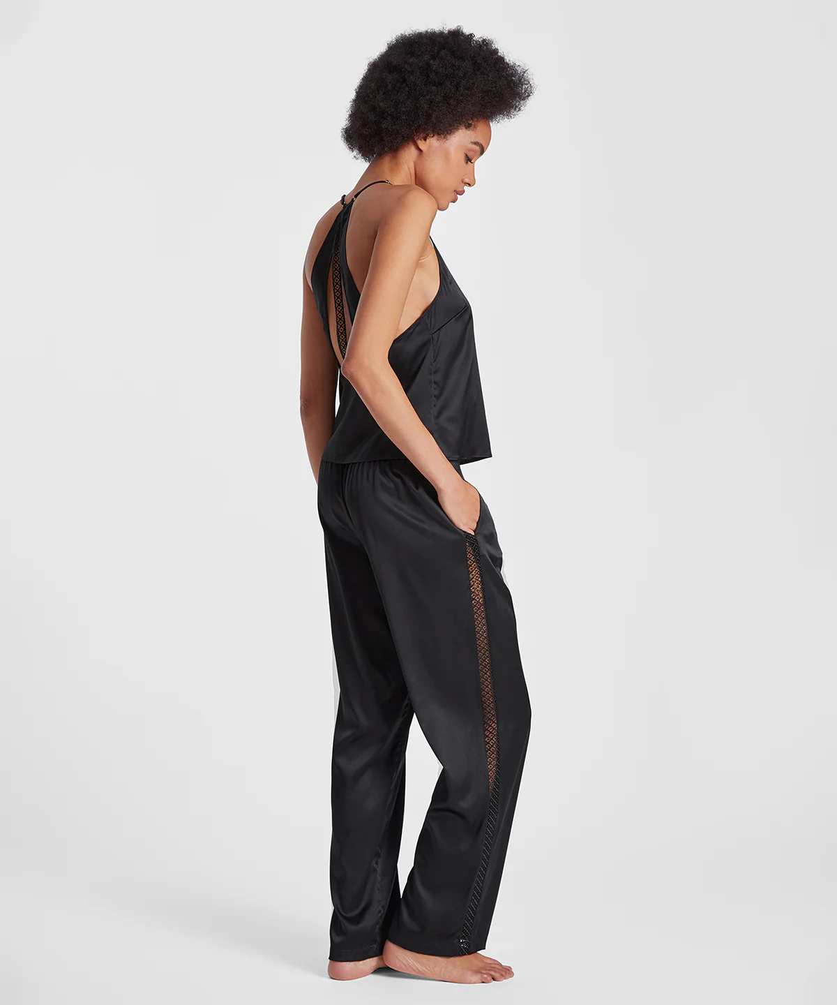 Silk Desire Pantalon Noir - Image 5