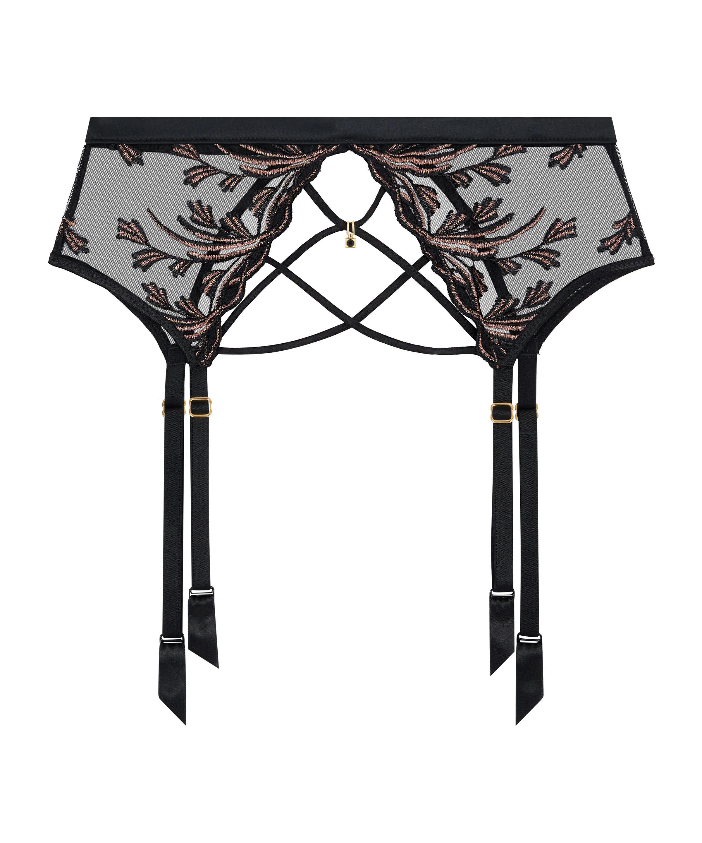 Cosmic Romance Porte-jarretelles Black Stripes - Image 9