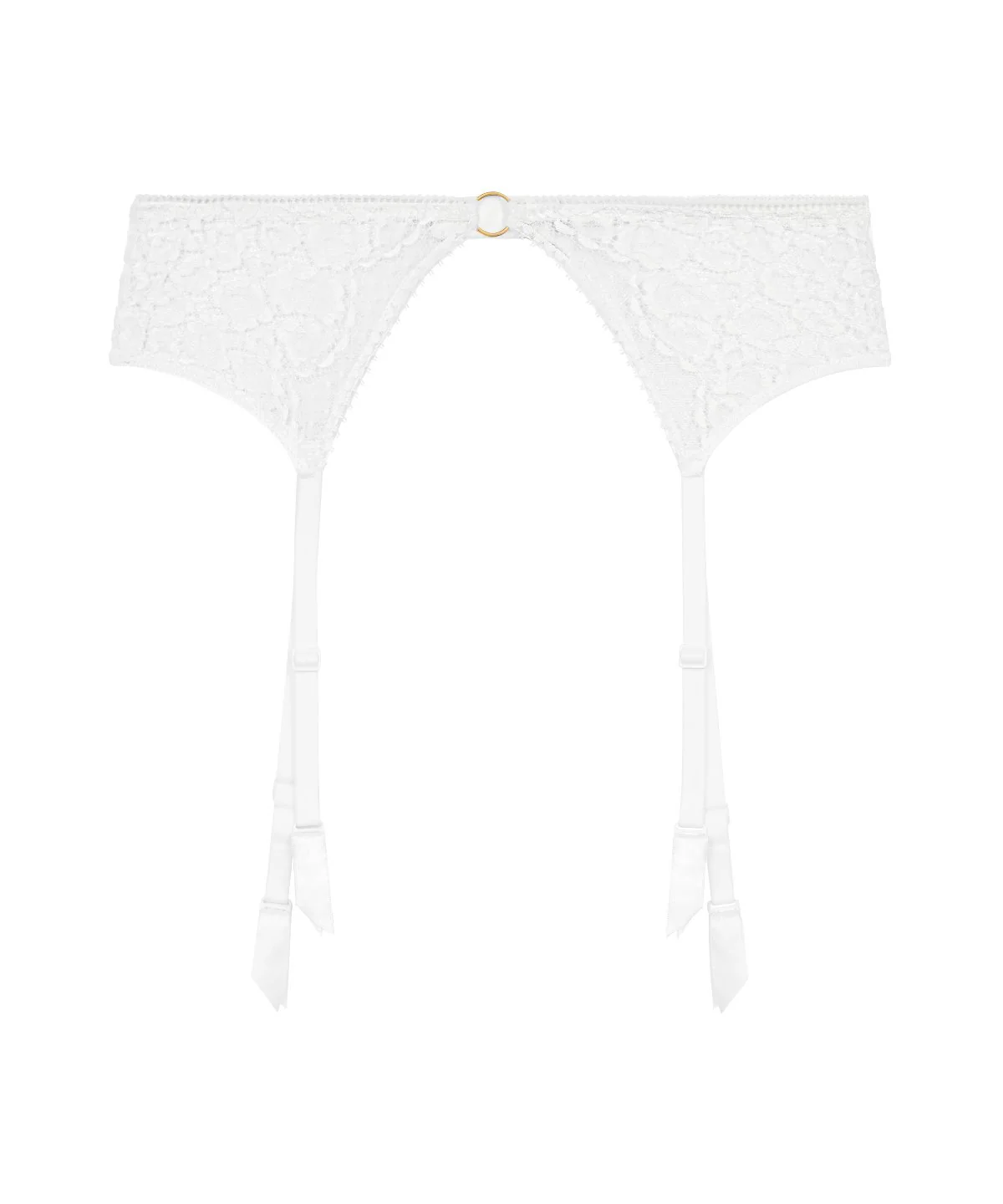 Illusion Fauve Porte-jarretelles White