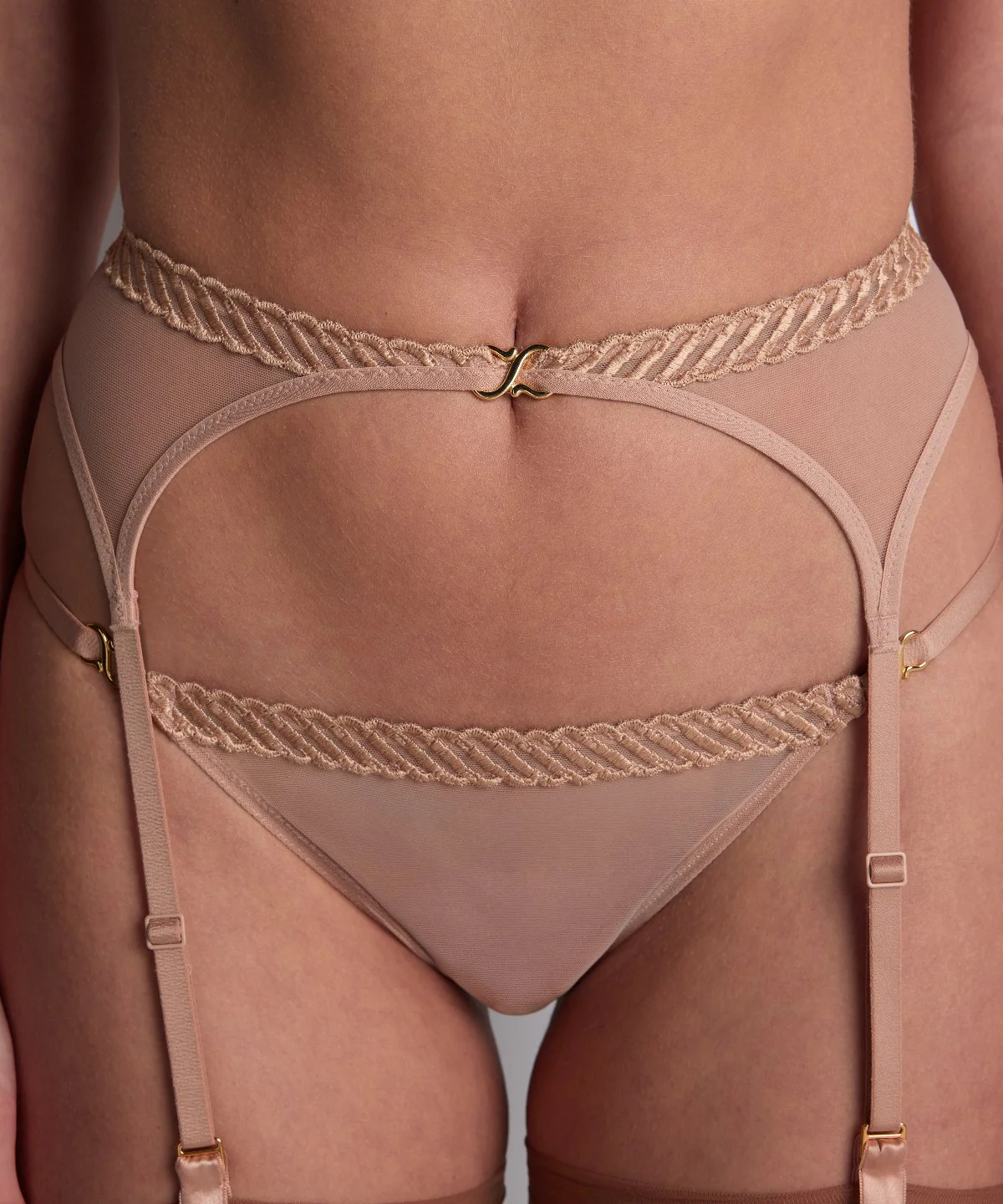 Sheer Emotion Porte-jarretelles Sand - Image 9