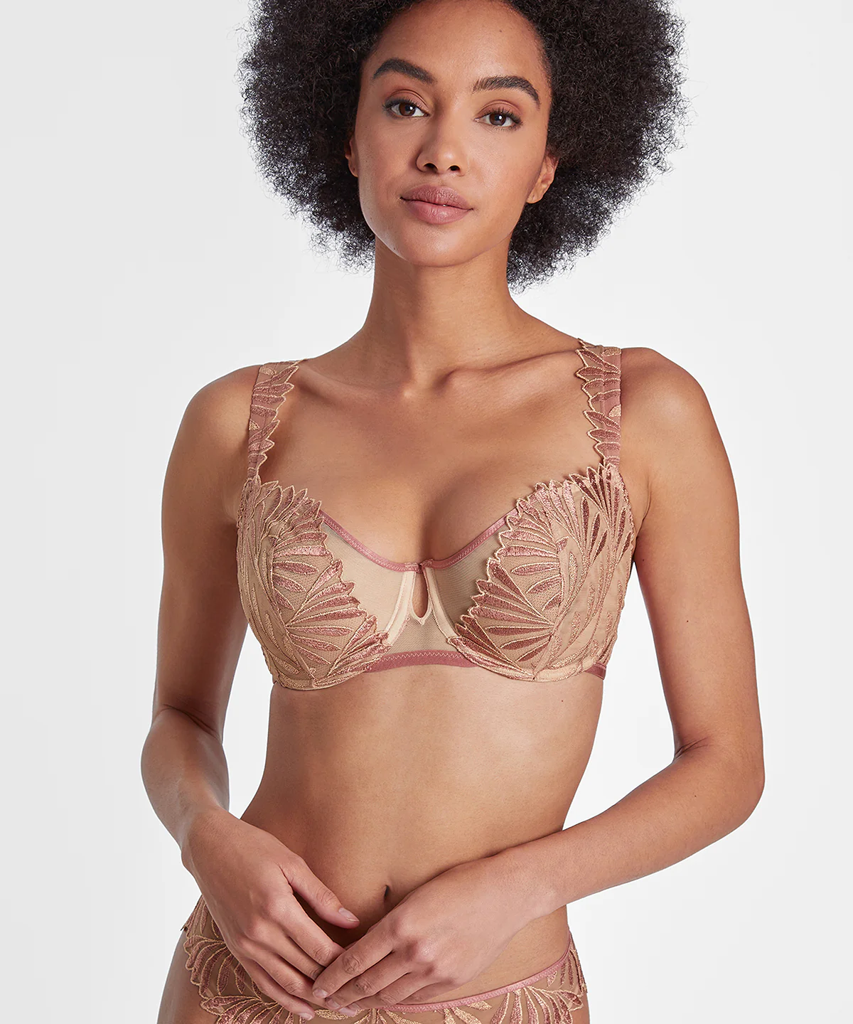 Sensory Illusion Soutien-gorge Corbeille avec armatures Silk Rose - Image 8