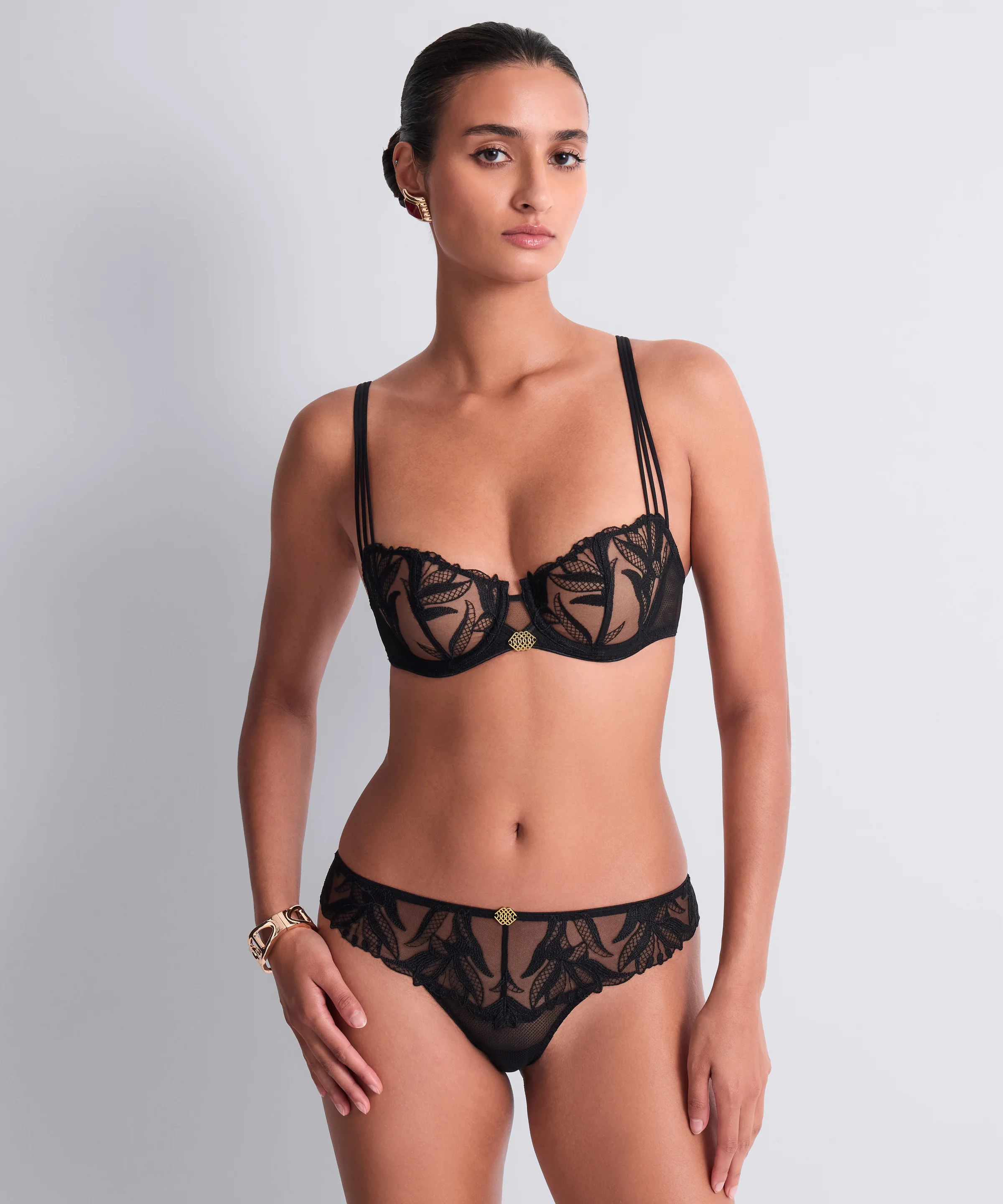Sweet Euphoria Soutien-gorge Corbeille avec armatures Black - Image 3