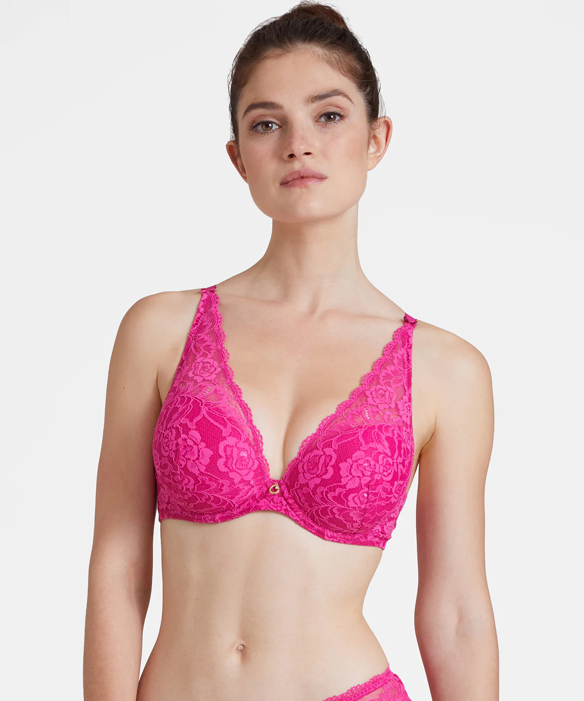 Rosessence Soutien-gorge Plunge foulard Fuchsia - Image 3