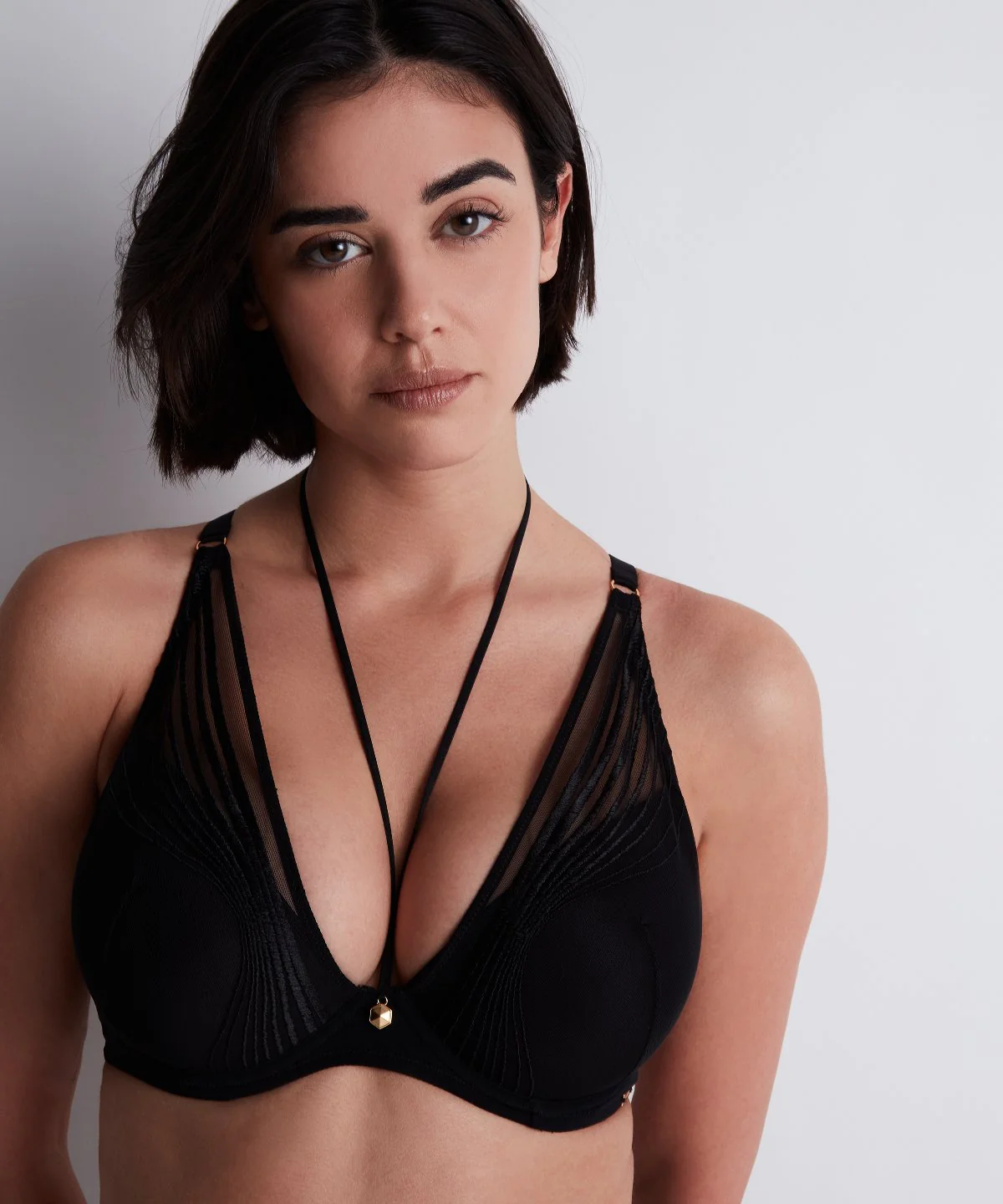 Sumptuous Waves Soutien-gorge Plunge foulard Smoky Attraction - Image 6