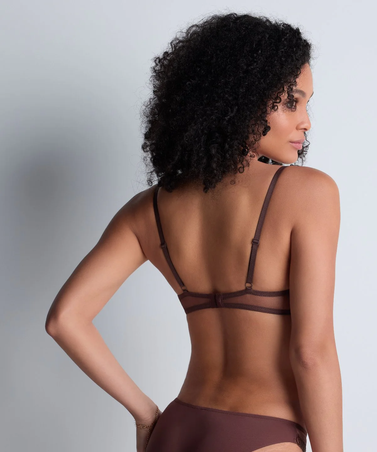 Sheer Emotion Soutien-gorge Push-up coques Sepia - Image 5