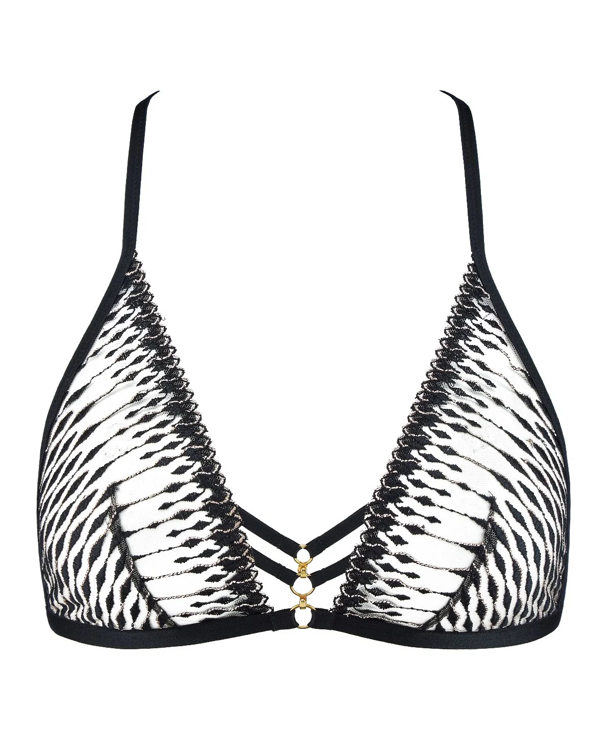 Voodoo Kiss Soutien-gorge Triangle bralette Millenium Black