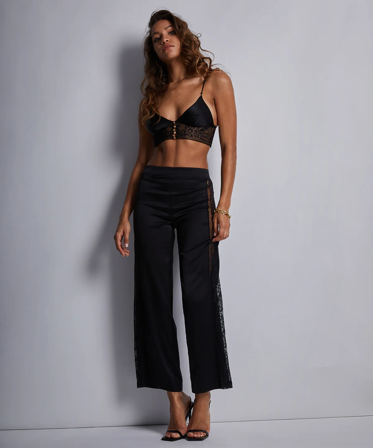 Midnight Whisper Soutien-gorge Triangle Noir - Image 5