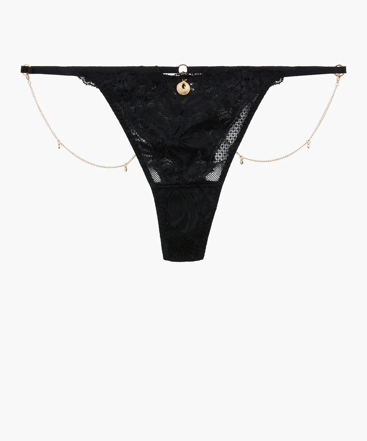 Gold Pleasure String Black Light
