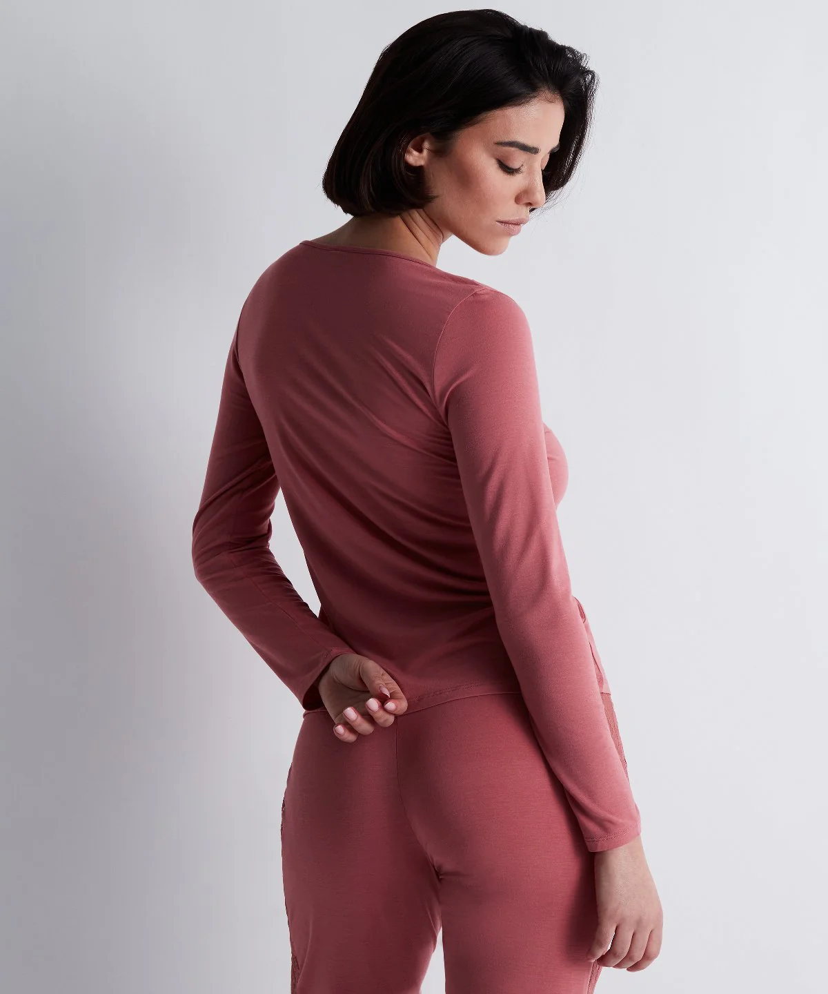 Lazy Days Top manches longues Rosewood - Image 3