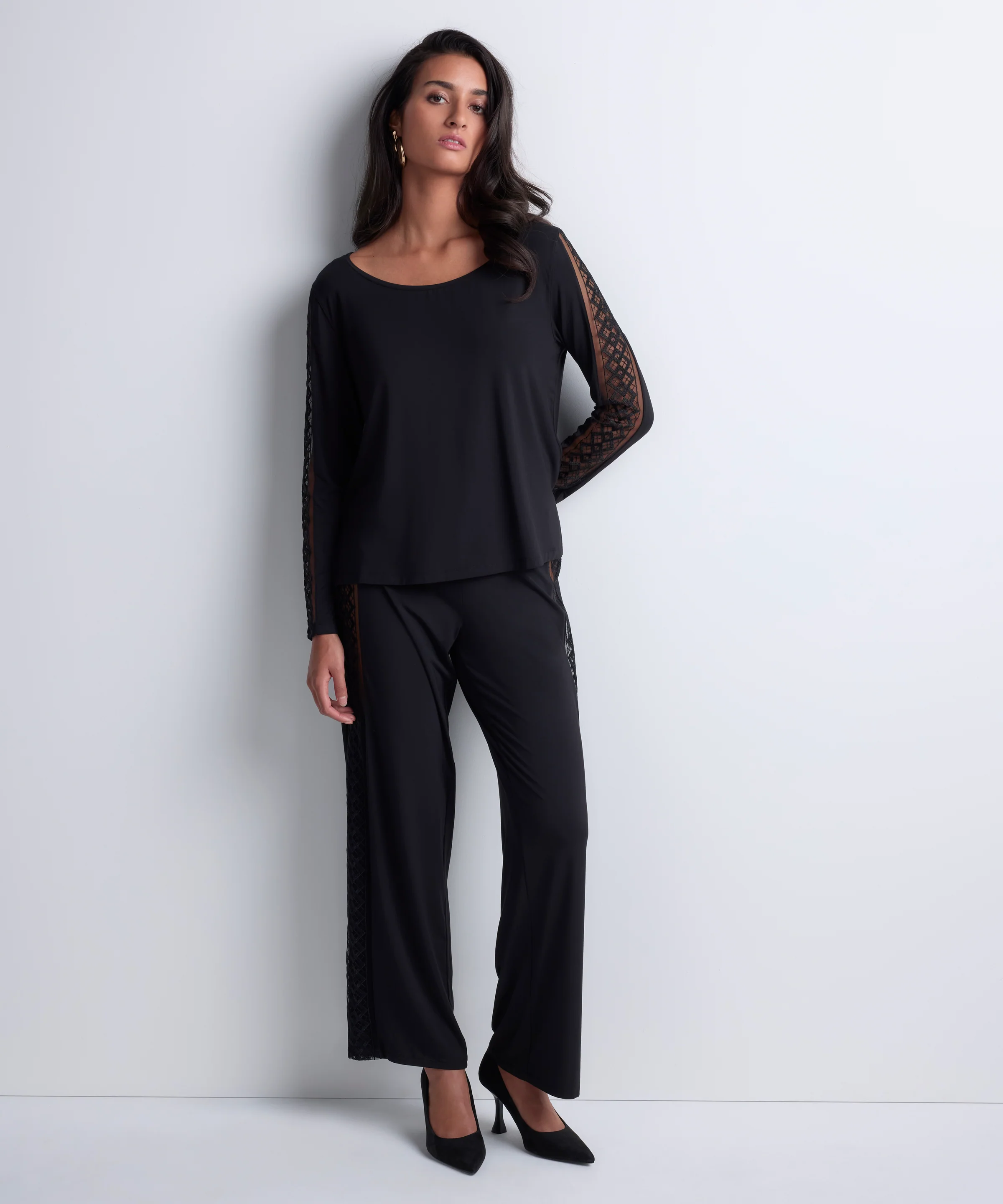 Sweet Obsession Top manches longues Black - Image 4