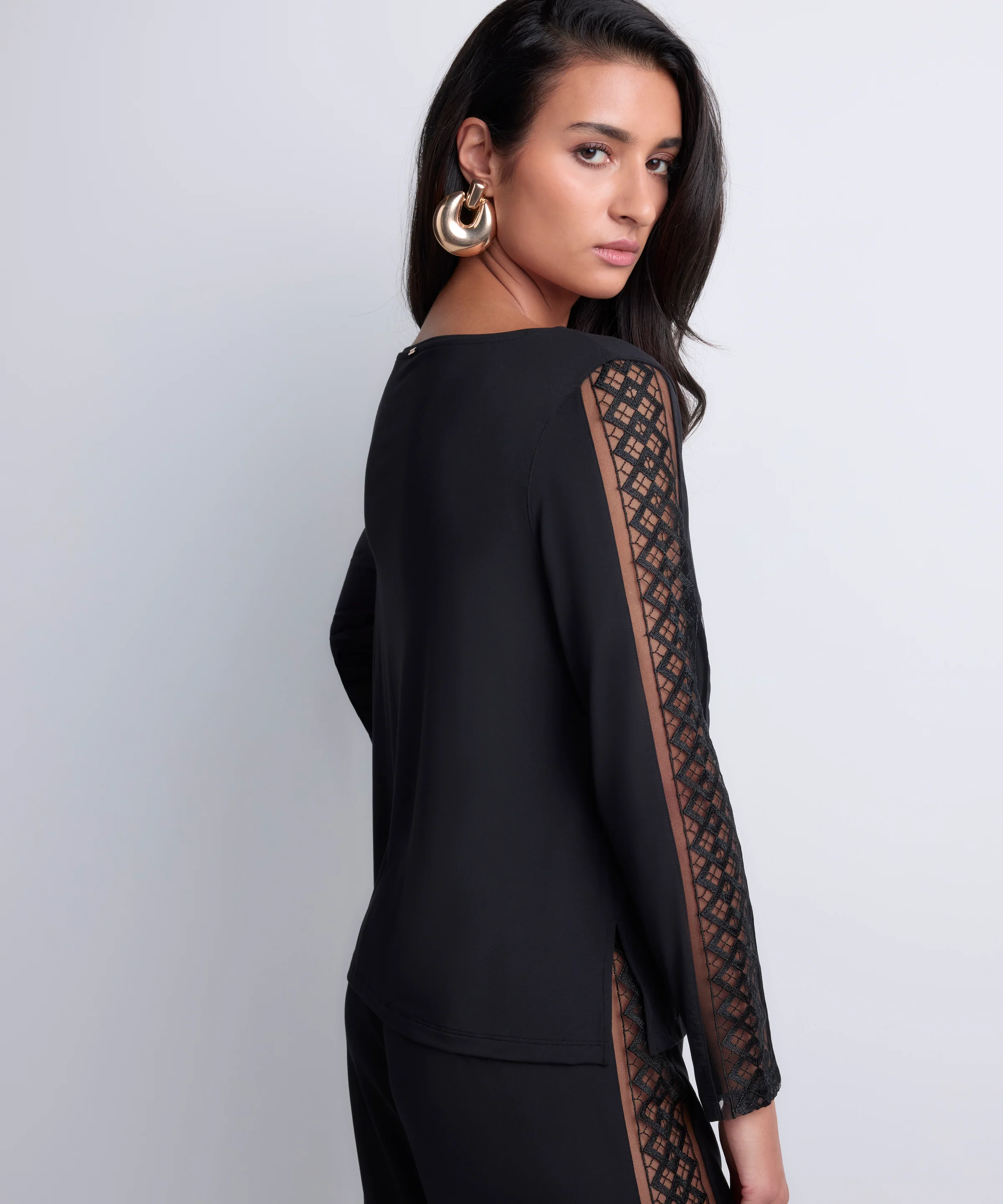 Sweet Obsession Top manches longues Black - Image 7